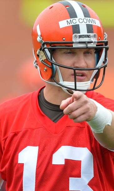 McCown entrenched as starting QB as Browns head to camp